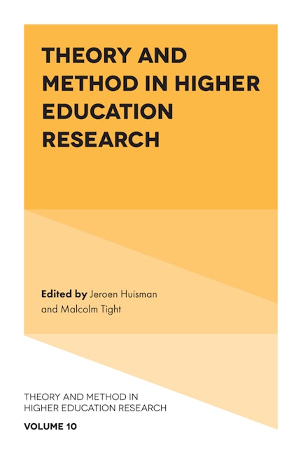 Book cover image for Theory and Method in Higher Education Research ISBN: 9781836087175